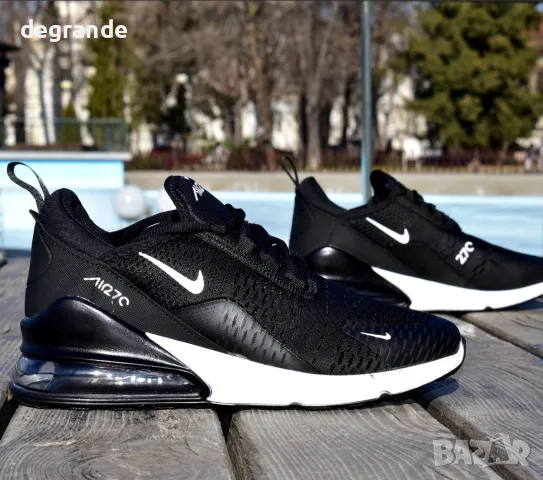 👟 Маратонки 💫 Nike Air Max 270 💫 Winter цвят Черно, снимка 2 - Маратонки - 55399485