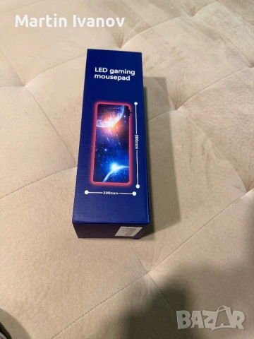 RGB Gaming mouse mat пад за клавиатура с подцветка