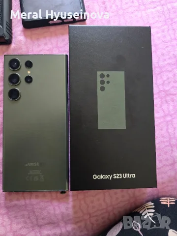 Samsung Galaxy S23 Ultra 256GB / 8GB RAM Green – Изключително запазен, Пълен комплект!, снимка 2 - Samsung - 55493290