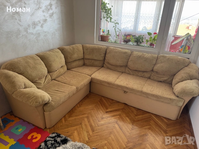 Ъглов диван , снимка 2 - Дивани и мека мебел - 55067432