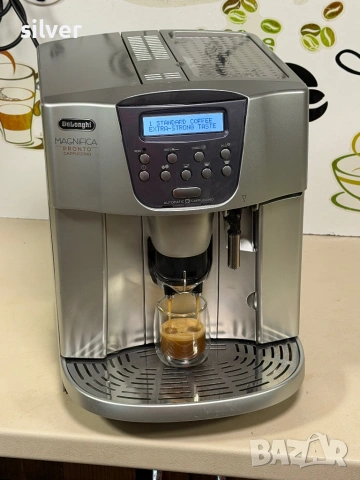 Кафемашина кафе автомат delonghi PRONTO с гаранция, снимка 4 - Кафемашини - 54724241