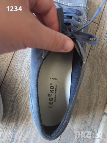 Дамски спортни обувки Legero естествен велур 41 номер, снимка 5 - Дамски ежедневни обувки - 54096842