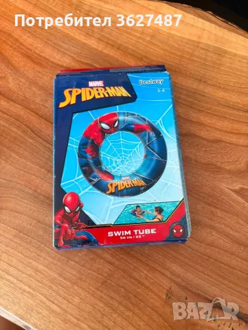 Bestway Marvel Spider-Man Swim Tube 56 cm – детски надуваем пояс