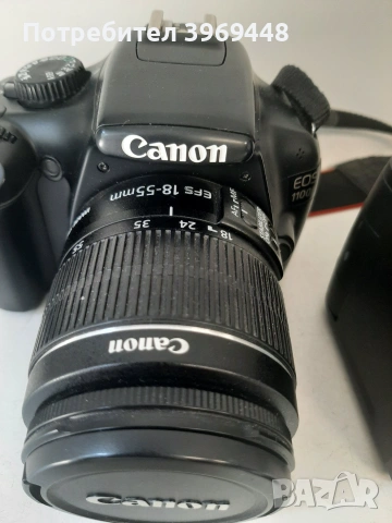 Фотоапарат CANON EOS 1100D, снимка 4 - Фотоапарати - 55118456