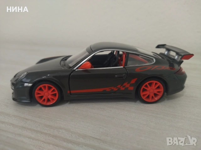 Метална количка Porsche 911 GT3 RS !!!, снимка 3 - Колекции - 54066152