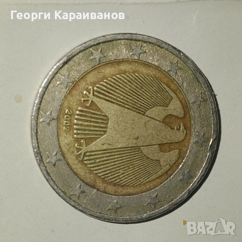 монета 2 euro Германия , снимка 3 - Нумизматика и бонистика - 54480282