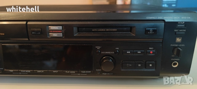 Sony Sony MXD‑D4 - CD & Minidisc deck - Компакт Диск & Минидиск дек, снимка 3 - Декове - 54987962