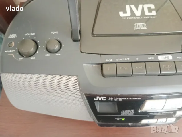 Радиокасетофон JVC, снимка 4 - Радиокасетофони, транзистори - 55553275