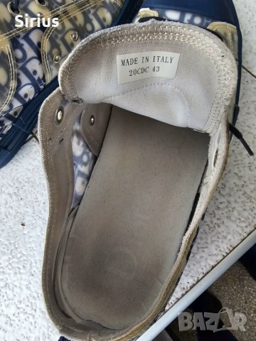 Christian Dior Sneakers Low, снимка 6 - Кецове - 55032749