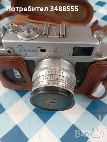 Фотоапарат ЗОРКИЙ 4, снимка 4 - Камери - 55234496