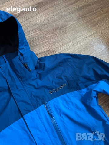 Мъжко  hardShell  яке Columbia Pouring Adventure II OmniTech Jacket , S размер, снимка 5 - Якета - 54619594