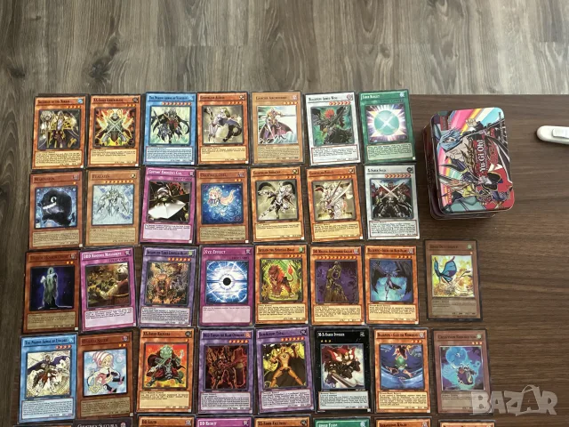 Карти Yu Gi Oh с кутия, снимка 2 - Карти за игра - 55605295