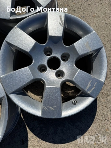 Алуминиеви джанти Пежо / Peugeot 16” / 4x108, снимка 4 - Гуми и джанти - 54924886