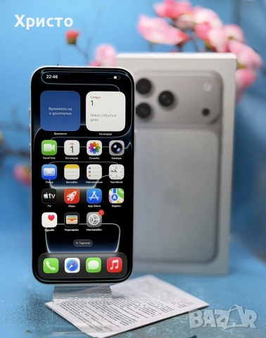 ГАРАНЦИОНЕН!!! Apple iPhone 17 Pro Max, 512GB, 5G, Silver, снимка 5 - Apple iPhone - 55273713