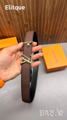 колани от естествена кожа в кутия  Louis Vuitton prada, снимка 8 - Колани - 54637422