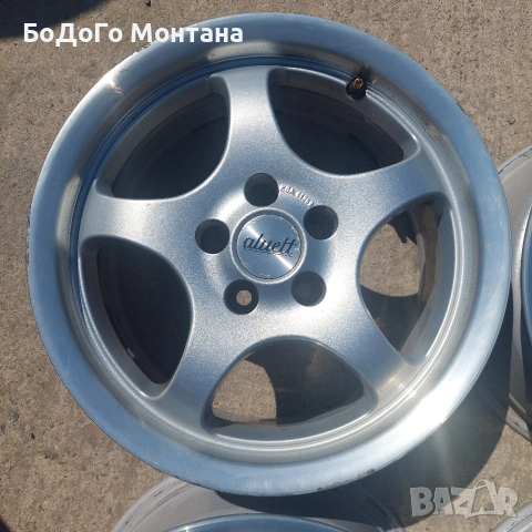 Алуминиеви джанти Aluett | 15" | 7J | ET35 | 5×100 |, снимка 5 - Гуми и джанти - 54412062