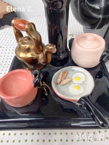 Paul Cardew голям чайник печка с английска закуска, снимка 9 - Декорация за дома - 54008785