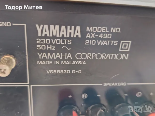 Yamaha AX-490 . , снимка 7 - Ресийвъри, усилватели, смесителни пултове - 55339689