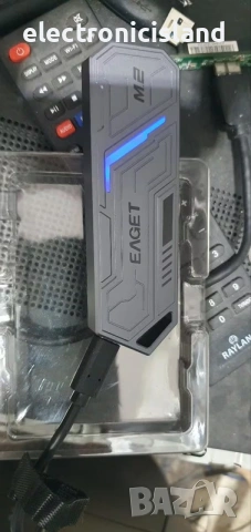 💻 Външна Кутия EAGER за m.2 SSD Диск  | Двоен Протокол NVMe/SATA | 10Gbps USB 3.2, снимка 9 - Твърди дискове - 55035848