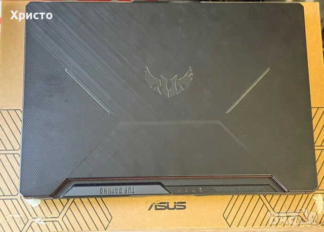 Гейминг лаптоп ASUS Tuf F15 i5-10300H, 8GB RAM, 512GB SSD, GTX1650, 144Hz  , снимка 2 - Лаптопи за игри - 54390306