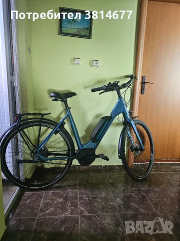 Е-bike Granville със среден двигател bosch.Ремъчно задвижване,цена като нов 2700€, снимка 14 - Велосипеди - 54400489
