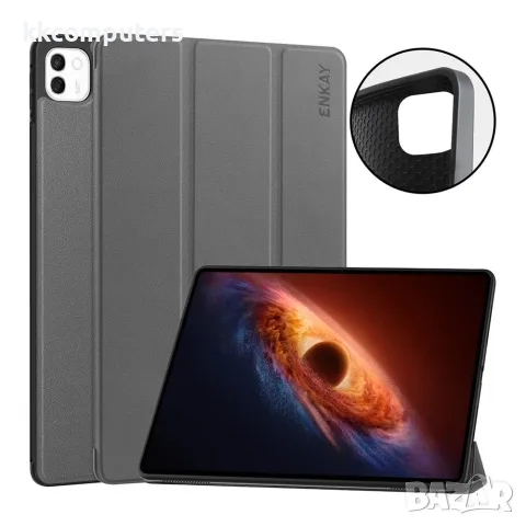 ENKAY HAT PRINCE за Honor MagicPad 4 / MagicPad 3 Pro 12.3" Кожен TPU Калъф Tri-Fold Стойка със Скри, снимка 3 - Калъфи, кейсове - 55525587