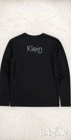 блуза Calvin Klein Jeans- черна , снимка 2 - Блузи - 55062850