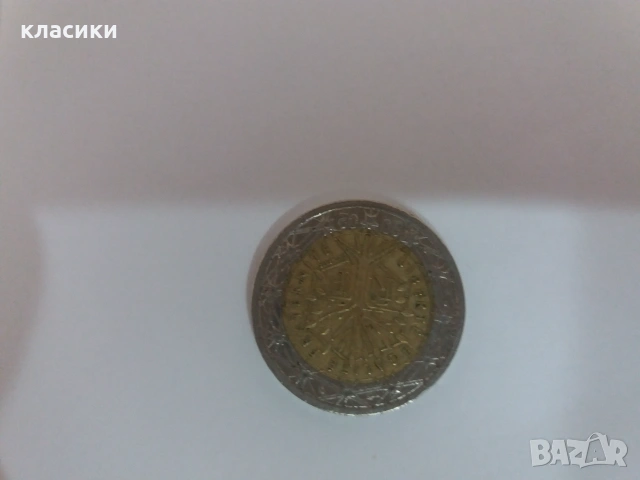 Монета от 2 евро Франция 2002.Д