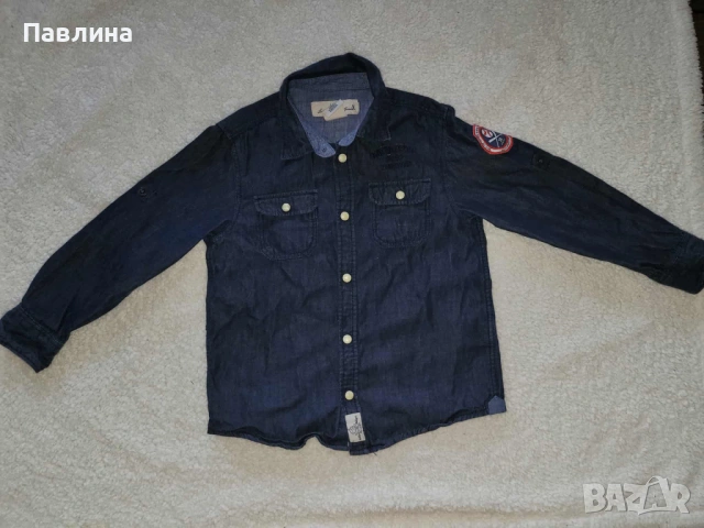 Лот от 5 Детски Блузки с Дълъг Ръкав за Момче - 4-5г, снимка 2 - Детски Блузи и туники - 51119365