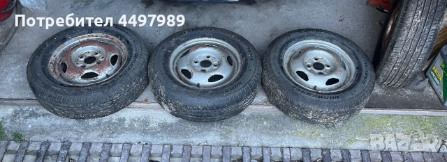 Летни гуми с джанти 13 от Volkswagen Polo, снимка 2 - Гуми и джанти - 54138613