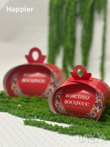 Великденски свещи, кутийки за яйчица и фенерчета 