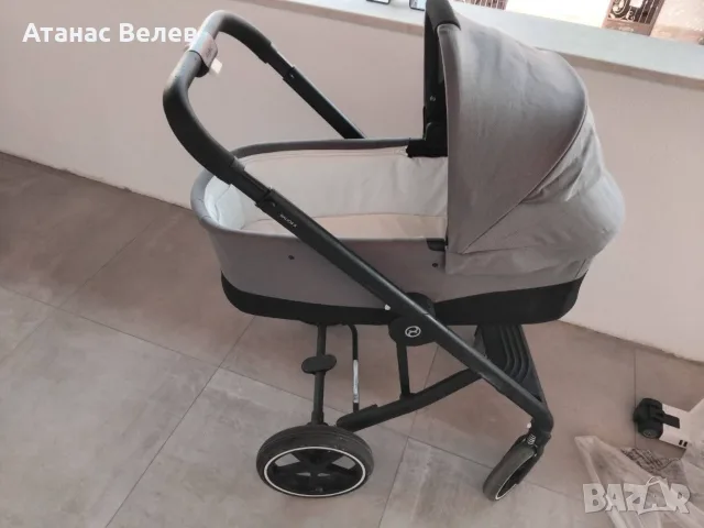 Продавам комбинирана детска количка CYBEX Balios S 3 в 1 – Soho Grey