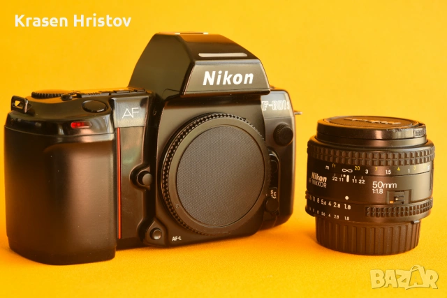 Nikon F-801s + Nikkor AF 50mm f/1.8, снимка 11 - Фотоапарати - 54916357