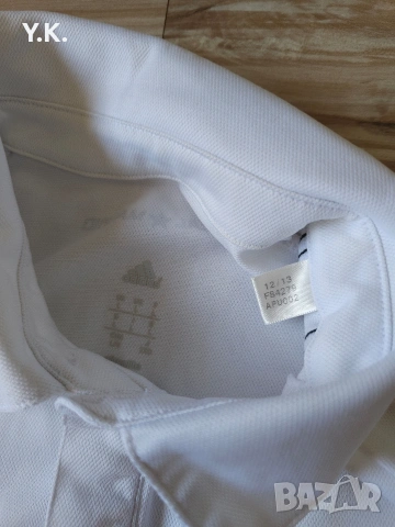 Оригинална мъжка тениска с яка Adidas Climalite x F.C. Real Madrid / Season 14-15, снимка 3 - Тениски - 55276519