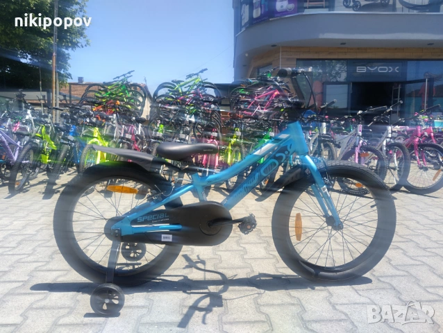 X Детски алуминиев велосипед 20" SPECIAL син, снимка 12 - Велосипеди - 54395538