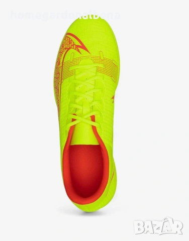 Nike Mercurial Vapor 14 Club Indoor Мъжки футболни обувки Volt/Crimson 40-46, снимка 5 - Маратонки - 54484040