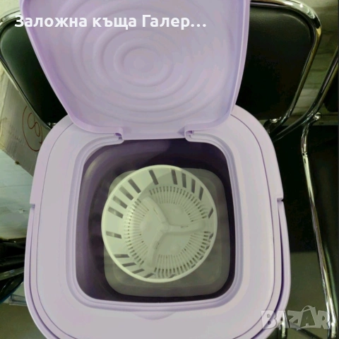 Сгъваема перална машина Remaxtech 8L, снимка 4 - Перални - 54726843