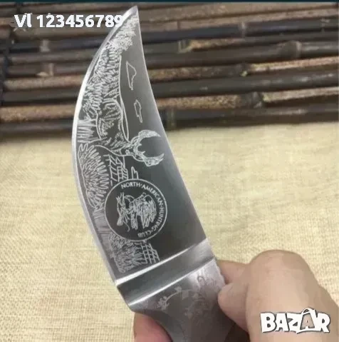 Ловен нож за дране 90х180 мм , снимка 4 - Ножове - 53977443