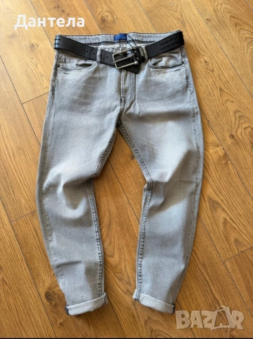 ZARA Нови мъжки сиви дънки, снимка 2 - Дънки - 54226881