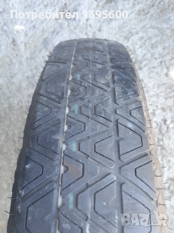 Резервна гума патерица 16 Mercedes A w169 B w245 Мерцедес в169 в245 А Б класа 125 90 16, снимка 4 - Части - 54361567