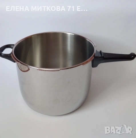Fissler Vitavit огромна и много масивна тенджера под налягане от неръждаема стомана, снимка 4 - Съдове за готвене - 54723012