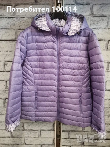 Лилаво дамско яке Размери 4XL, 5XL, 6XL по китайска номерация 