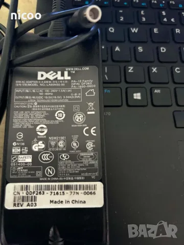 Оригинално заряднo за лаптоп Dell,LA65NS2-01, 65W/19.5V/3.34A, букса - 7.4mm 5.0mm