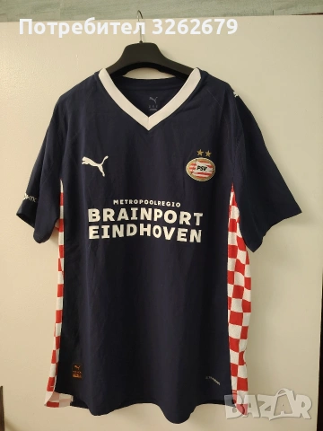 PUMA Performance 'PSV Eindhoven 25/26 оригинална чисто нова без етикет размер xxl, снимка 2 - Тениски - 55025076