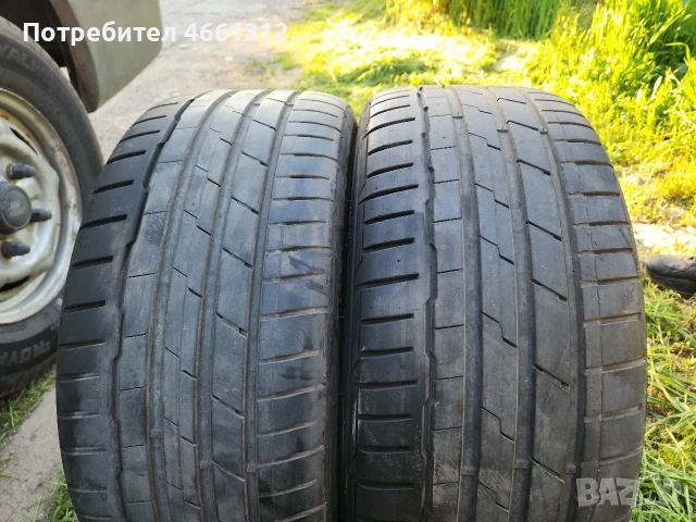 продавам 2бр лятни гуми Hankook 225/40/18 Перфектни , снимка 2 - Гуми и джанти - 54376975
