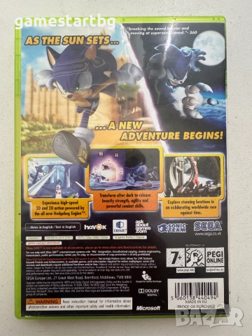 Sonic Unleashed за Xbox 360/Xbox One, снимка 2 - Игри за Xbox - 55051502