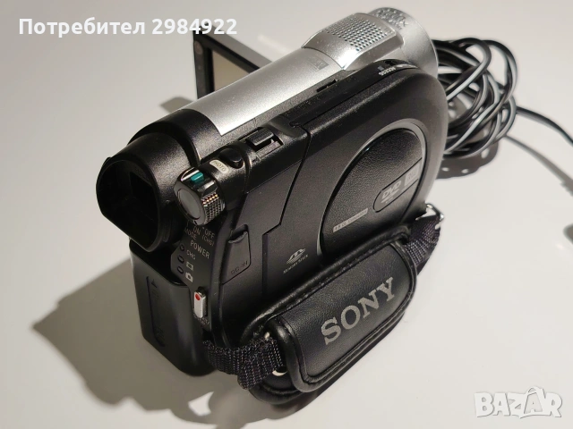 Видео камера SONY DCR DVD110e комплект, снимка 16 - Камери - 55162074