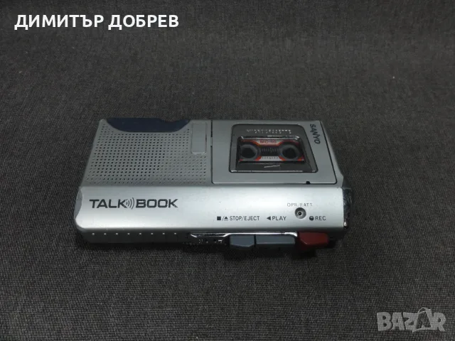 СТАР РЕТРО КАСЕТЕН ДИКТОФОН MICROCASSETTE RECORDER SANYO TALK-BOOK TRC-540M, снимка 5 - Радиокасетофони, транзистори - 55536619