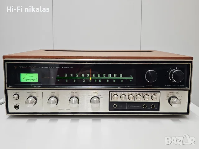 стерео усилвател ресийвър ретро Hi-Fi KENWOOD KR-5200