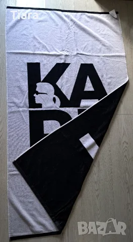 Karl Lagerfeld -плажна кърпа, снимка 2 - Хавлиени кърпи - 55323021